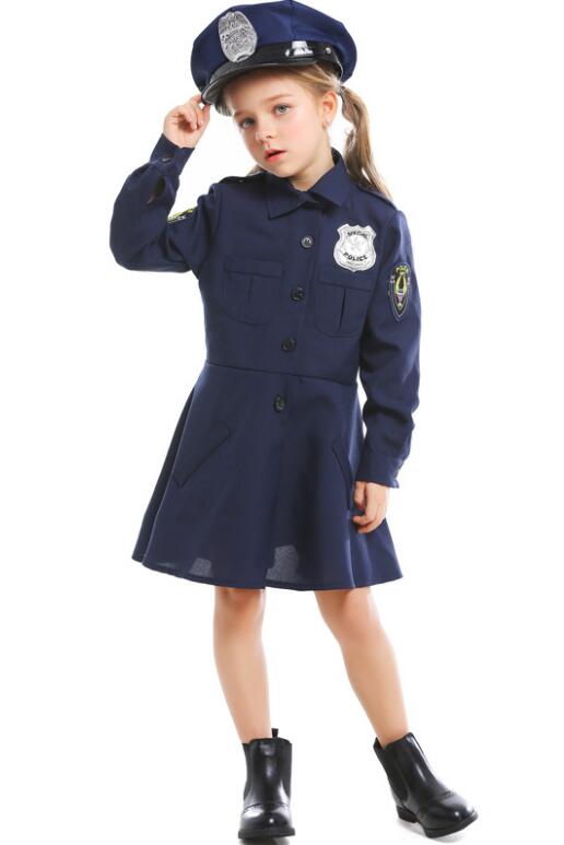 F68159 children police costume